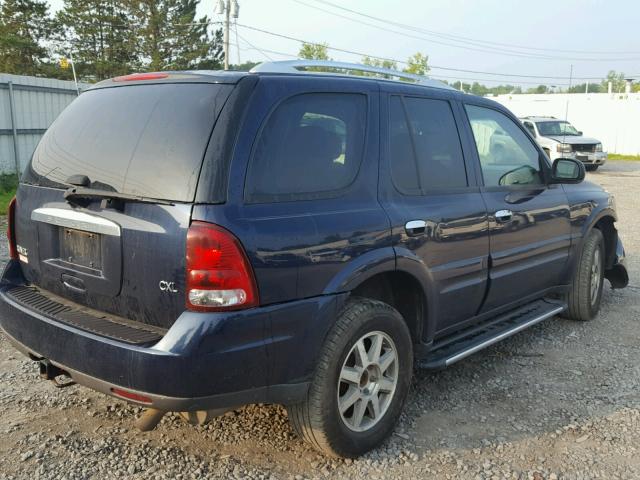 5GADT13SX72123087 - 2007 BUICK RAINIER CX BLUE photo 4