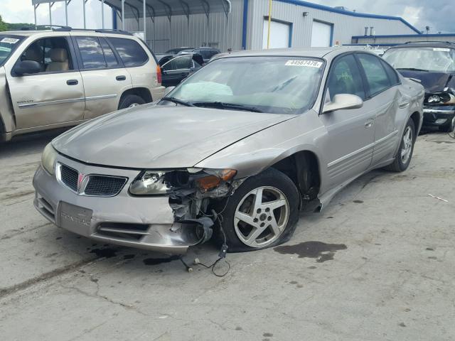 1G2HX54K334173682 - 2003 PONTIAC BONNEVILLE TAN photo 2