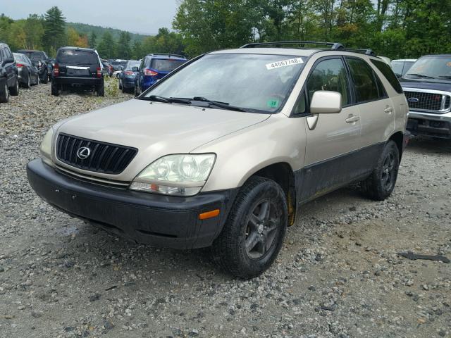 JTJHF10U820279756 - 2002 LEXUS RX 300 GOLD photo 2