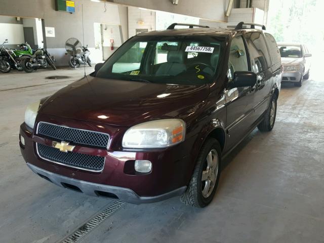 1GNDV33187D212681 - 2007 CHEVROLET UPLANDER L 栗色 照片 2