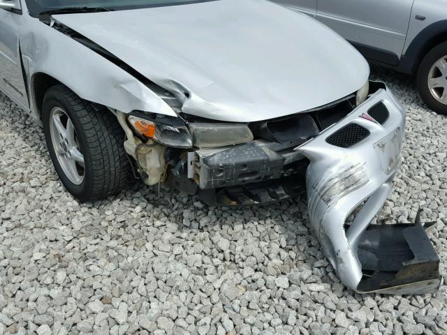 1G2WK52J43F171959 - 2003 PONTIAC GRAND PRIX Сріблястий фото 9