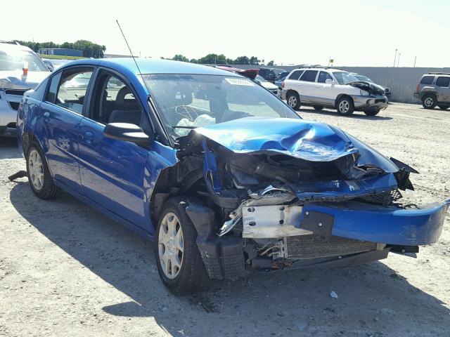 1G8AJ54F14Z140566 - 2004 SATURN ION LEVEL BLUE photo 1