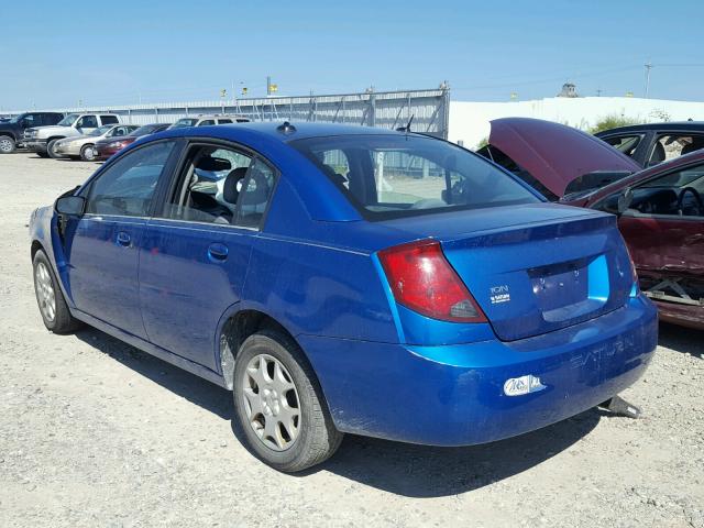 1G8AJ54F14Z140566 - 2004 SATURN ION LEVEL BLUE photo 3