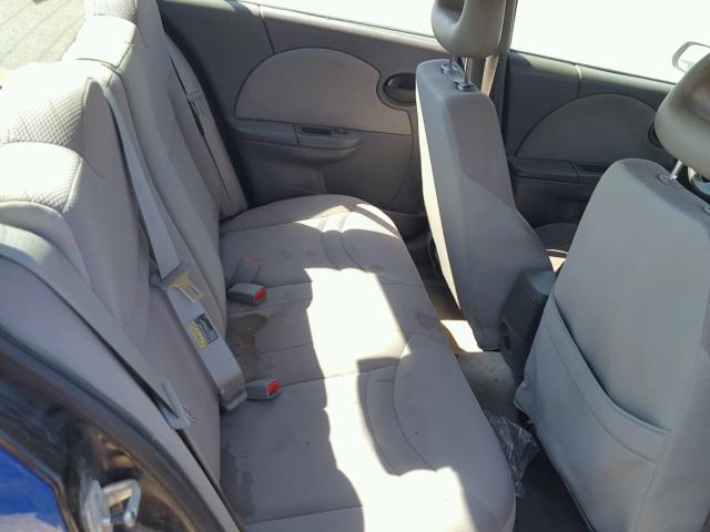 1G8AJ54F14Z140566 - 2004 SATURN ION LEVEL BLUE photo 6