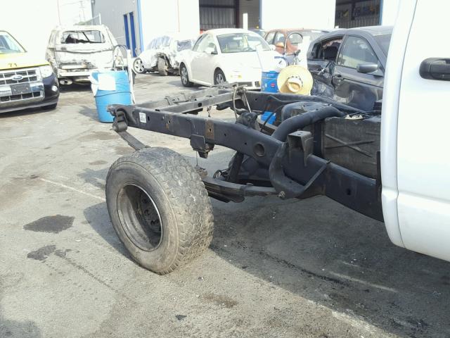 3D7KS28C96G110830 - 2006 DODGE RAM 2500 WHITE photo 9
