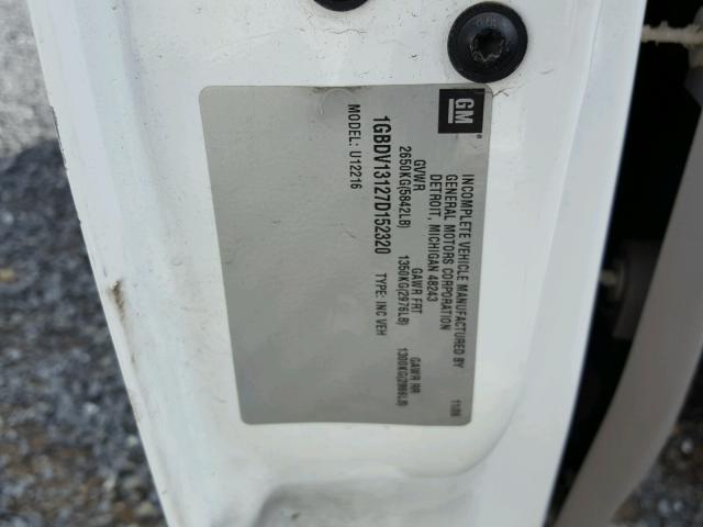 1GBDV13127D152320 - 2007 CHEVROLET UPLANDER I 白色 照片 10