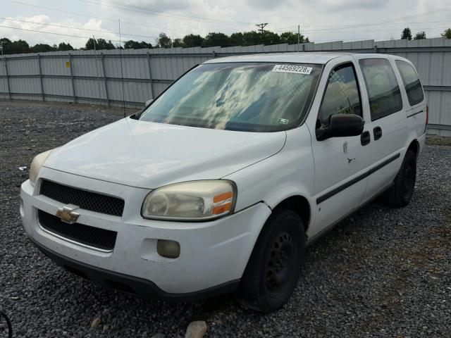 1GBDV13127D152320 - 2007 CHEVROLET UPLANDER I WHITE photo 2