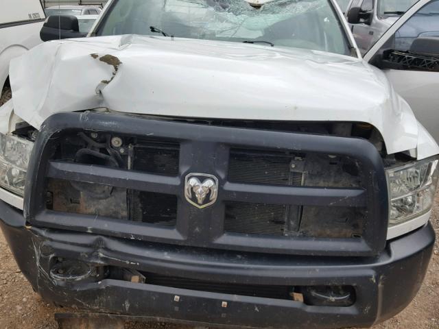 3C63RRGL7EG128768 - 2014 RAM 3500 ST WHITE photo 7