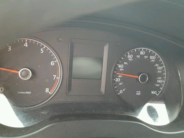 3VW2K7AJ8DM379574 - 2013 VOLKSWAGEN JETTA BASE GRAY photo 8