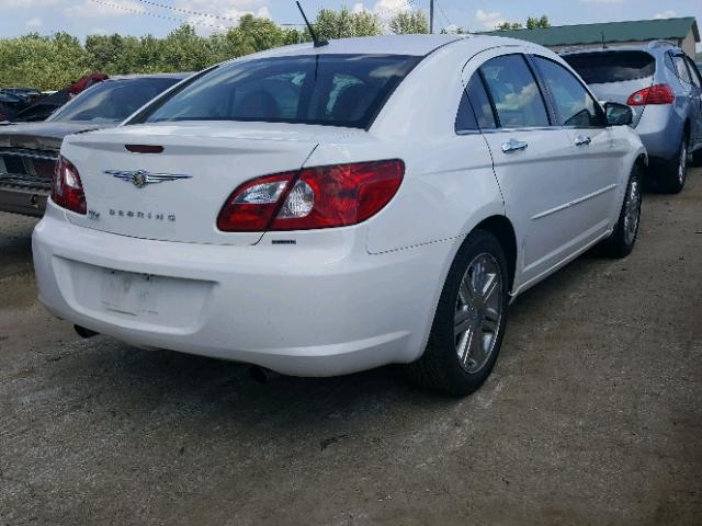 1C3LC66M97N569870 - 2007 CHRYSLER SEBRING LI WHITE photo 4