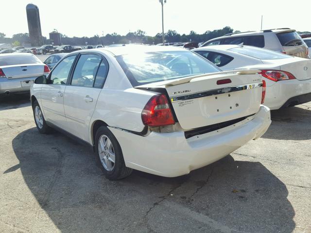 1G1ZT54854F120545 - 2004 CHEVROLET MALIBU LS 白色 照片 3