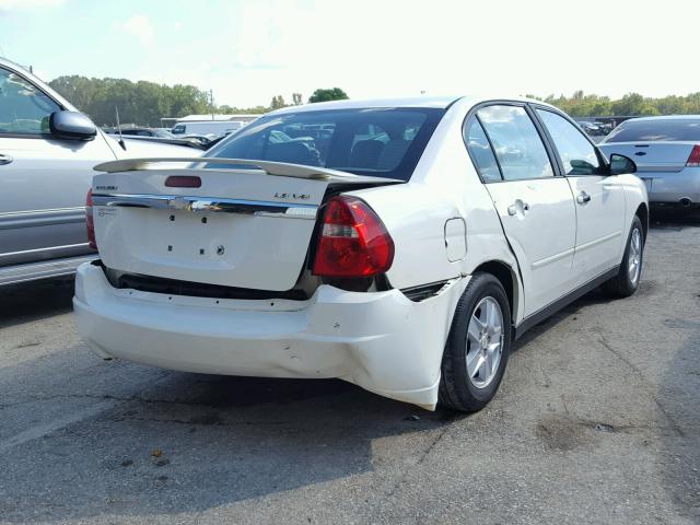 1G1ZT54854F120545 - 2004 CHEVROLET MALIBU LS 白色 照片 4