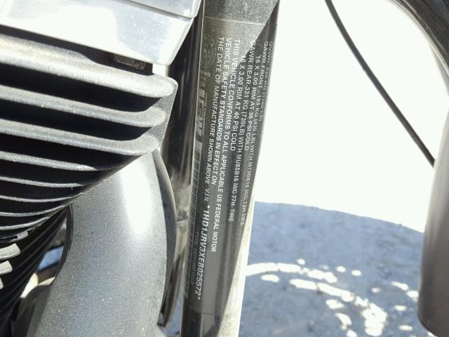 1HD1JRV3XEB025572 - 2014 HARLEY-DAVIDSON FLS SOFTAI 灰色 照片 10