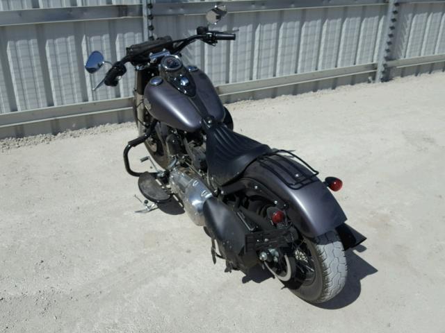 1HD1JRV3XEB025572 - 2014 HARLEY-DAVIDSON FLS SOFTAI 灰色 照片 3