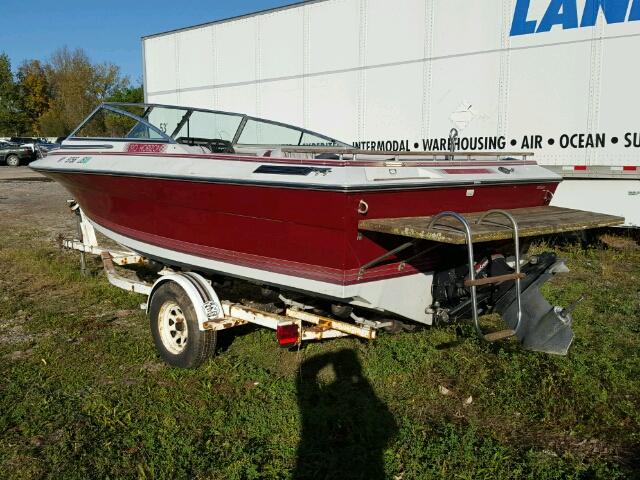 4WMTF250E787 - 1987 FOUR HORIZON190 MAROON photo 3