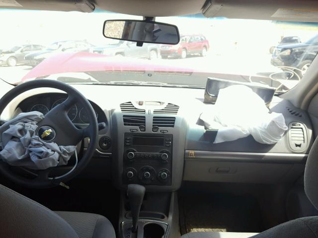 1G1ZS51F26F163927 - 2006 CHEVROLET MALIBU LS მუქწითელი ფოტო 9