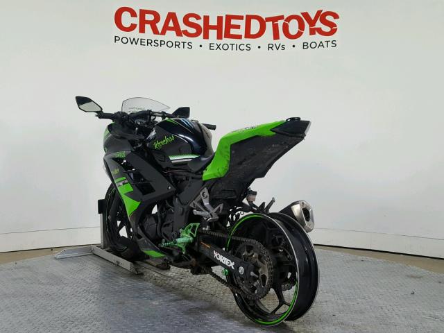 JKAEX8B14GDA25649 - 2016 KAWASAKI EX300 B GREEN photo 6