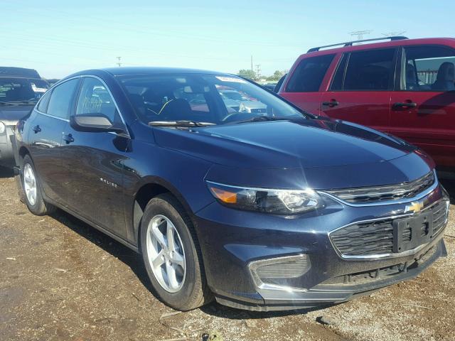 1G1ZB5ST0JF168332 - 2018 CHEVROLET MALIBU LS Mavi foto 1