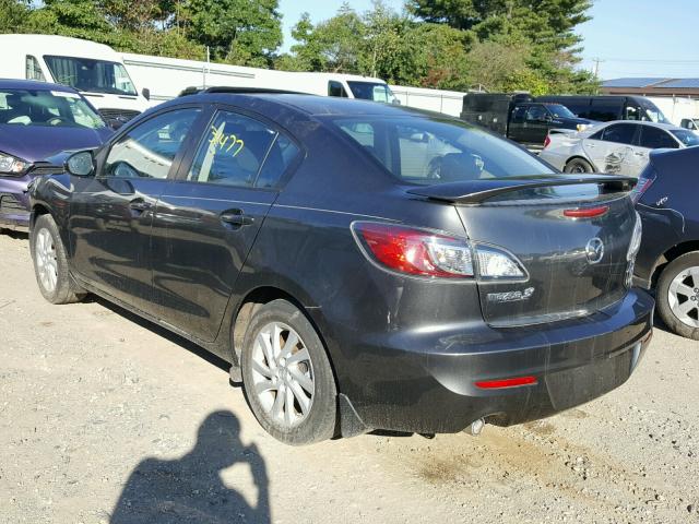 JM1BL1V82C1649964 - 2012 MAZDA 3 I GRAY photo 3