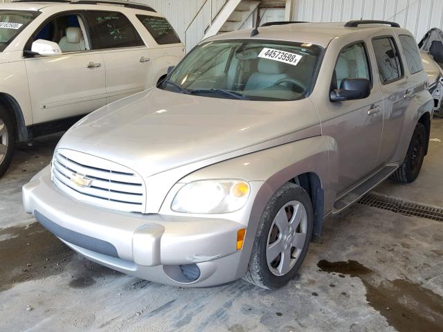 3GNDA13D48S570775 - 2008 CHEVROLET HHR LS SILVER photo 2