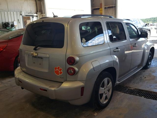 3GNDA13D48S570775 - 2008 CHEVROLET HHR LS SILVER photo 4