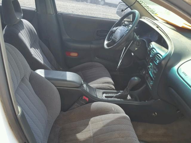 1G2WR5218XF343752 - 1999 PONTIAC GRAND PRIX Білий фото 5