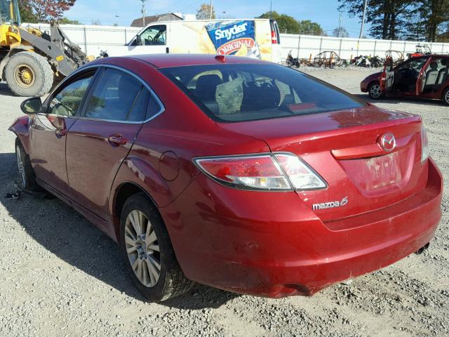 1YVHP82A795M13644 - 2009 MAZDA 6 I RED photo 3