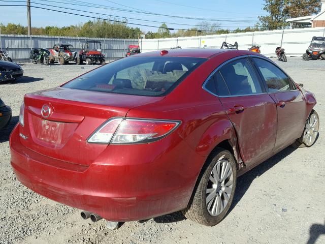 1YVHP82A795M13644 - 2009 MAZDA 6 I RED photo 4