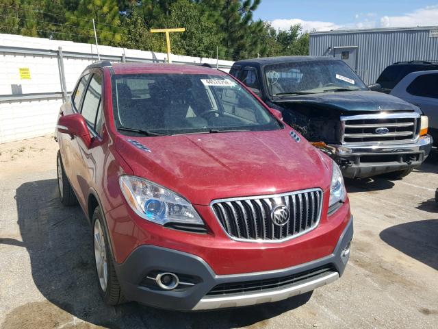 KL4CJBSB4FB148275 - 2015 BUICK ENCORE CON RED photo 1