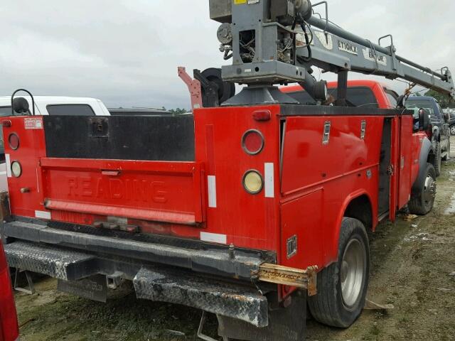 1FDXF46PX5EA17337 - 2005 FORD F450 SUPER RED photo 4