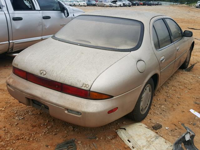 JNKAY21D2RM113379 - 1994 INFINITI J30 BEIGE photo 4