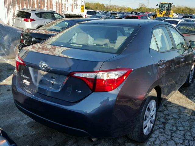 2T1BURHEXGC733965 - 2016 TOYOTA COROLLA L GRAY photo 4