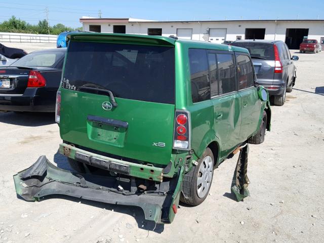 JTLKT324864067601 - 2006 TOYOTA SCION XB Жасыл фото 4