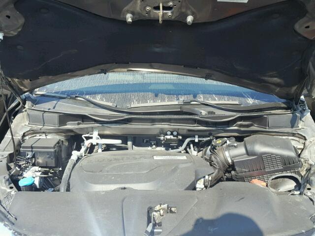 5FNRL6H91JB019728 - 2018 HONDA ODYSSEY EL ნაცრისფერი ფოტო 7