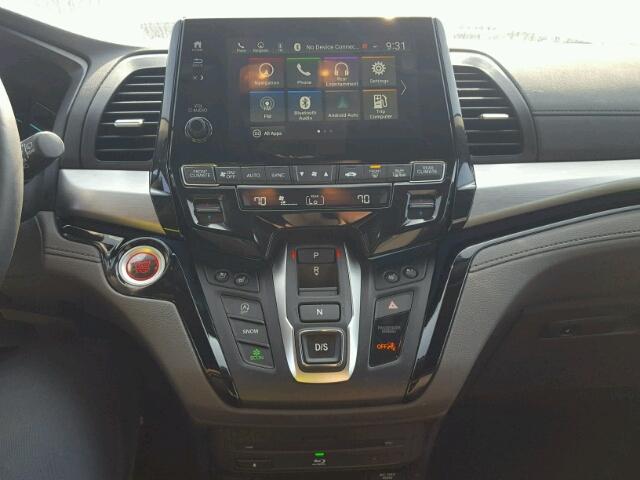 5FNRL6H91JB019728 - 2018 HONDA ODYSSEY EL ნაცრისფერი ფოტო 9