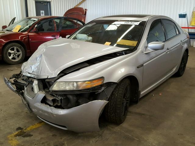 19UUA66234A003891 - 2004 ACURA TL SILVER photo 2