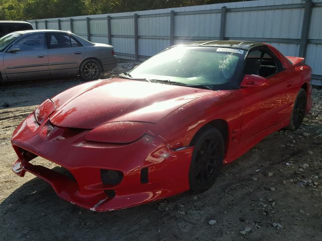 2G2FS22K7X2224426 - 1999 PONTIAC FIREBIRD RED photo 2