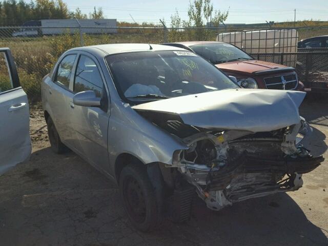 KL1TG52695B325157 - 2005 CHEVROLET AVEO LT SILVER photo 1