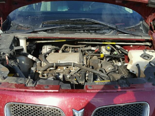 1GMDV23L15D278003 - 2005 PONTIAC MONTANA SV RED photo 7