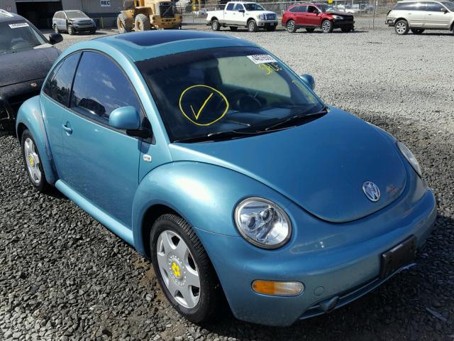 3VWCC21C3YM495826 - 2000 VOLKSWAGEN NEW BEETLE 蓝色 照片 1