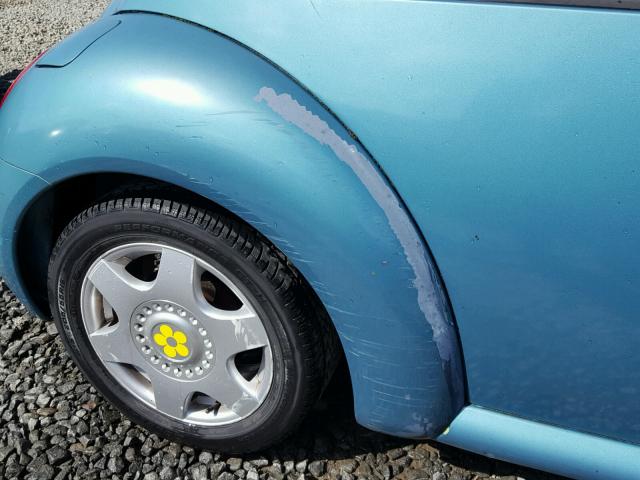 3VWCC21C3YM495826 - 2000 VOLKSWAGEN NEW BEETLE 蓝色 照片 9