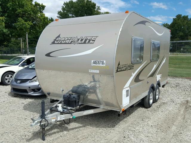 5ZN120F26D1000615 - 2013 CABIN TRAILER TRAILER TAN photo 2