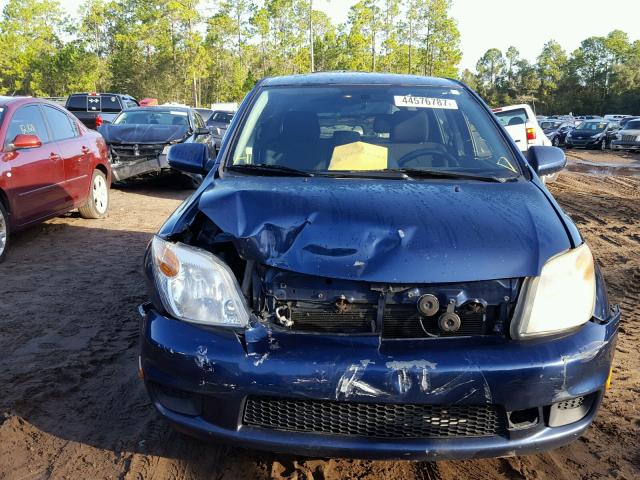 JTKKT624060169388 - 2006 TOYOTA SCION XA BLUE photo 9