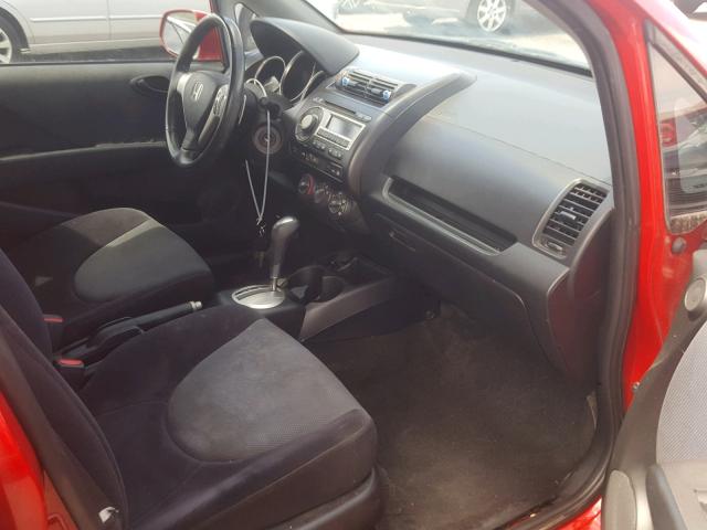 JHMGD386X7S005989 - 2007 HONDA FIT S 红色 照片 5