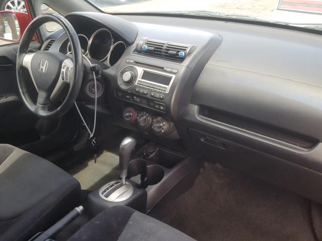JHMGD386X7S005989 - 2007 HONDA FIT S 红色 照片 9