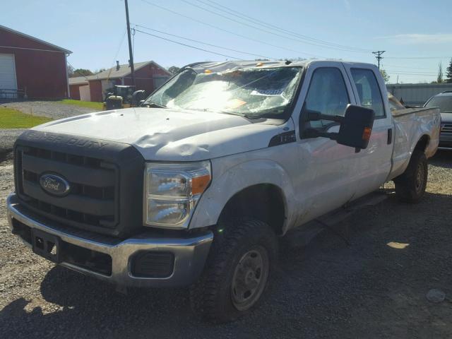 1FT8W3B62CEC60847 - 2012 FORD F350 SUPER WHITE photo 2