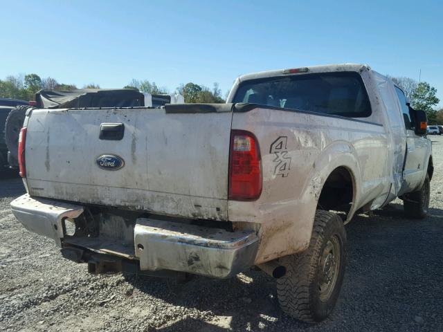 1FT8W3B62CEC60847 - 2012 FORD F350 SUPER WHITE photo 4