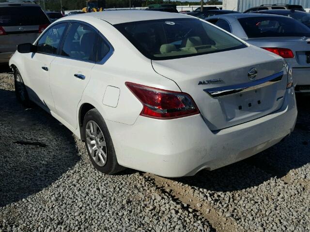 1N4AL3AP0DN449203 - 2013 NISSAN ALTIMA 2.5 WHITE photo 3