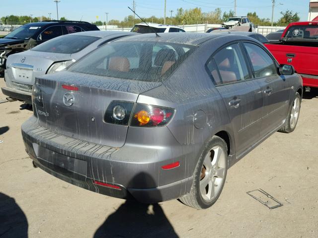 JM1BK323351251172 - 2005 MAZDA 3 S SILVER photo 4