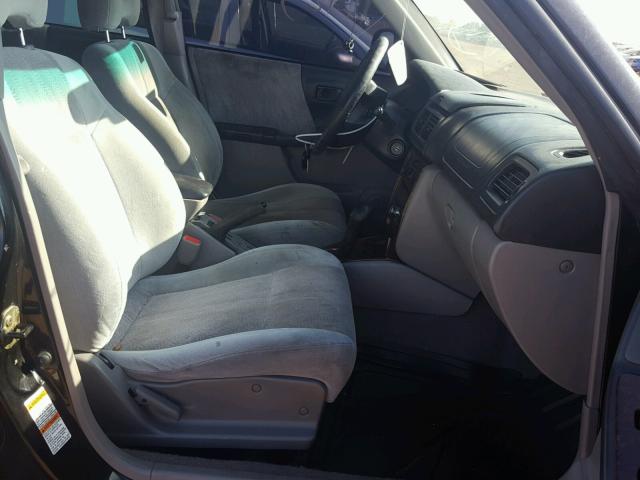 JF1SF65632H753488 - 2002 SUBARU FORESTER S BLACK photo 5